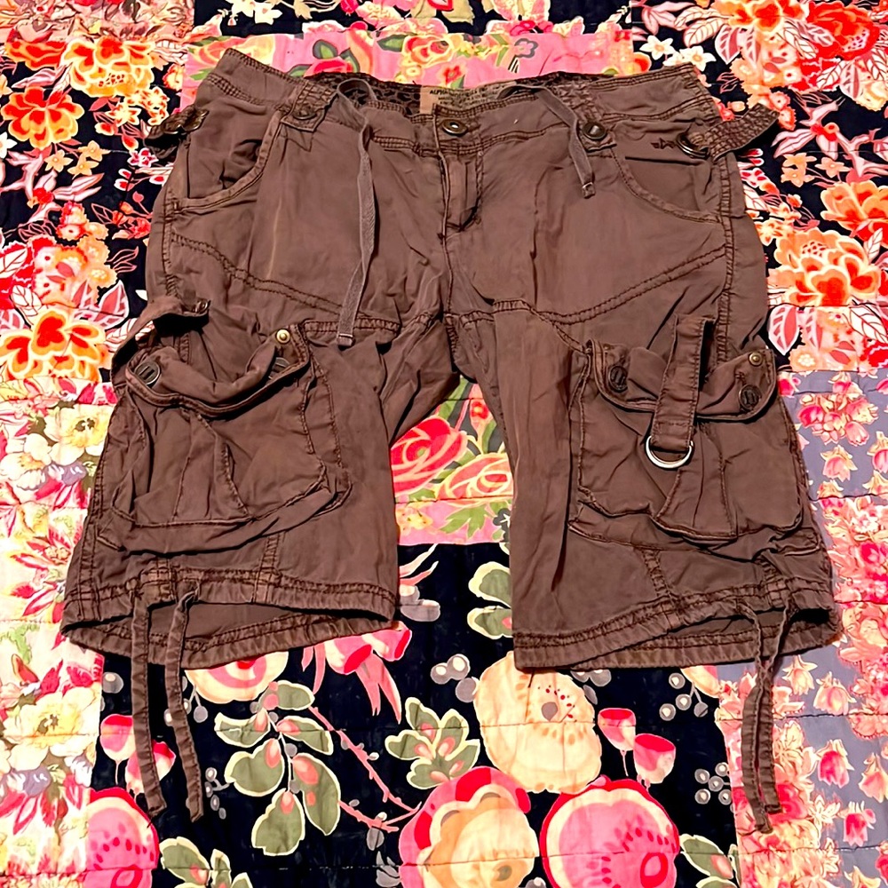 Alpha Industries Inc. cargo shorts
